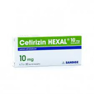 Cetirizin Hexal 10 mg tabletta 30 db