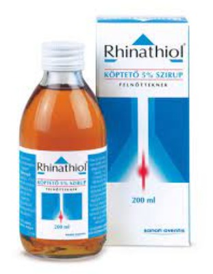 Rhinathiol köptető 50 mg/ml szirup felnőtteknek 200 ml