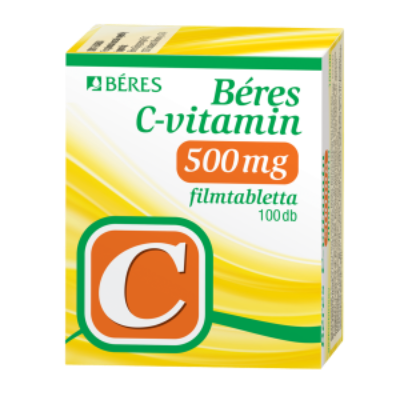 Béres C-vitamin 500 mg tabletta 100 db
