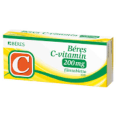 Béres C-vitamin 200 mg 20 db