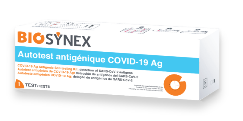 BioSynex COVID-19 Ag Antigén Gyorsteszt 1 db