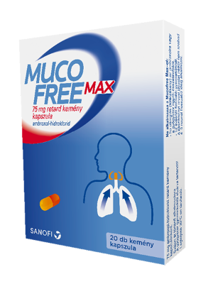 Mucofree Max 75 mg retard kapszula 20 db