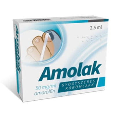 Amolak 50 mg/ml gyógyszeres körömlakk 2,5 ml