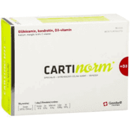 Cartinorm +D3 tabletta 60 db