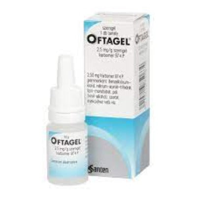 Oftagel 2,5 mg/g szemgél 10 g