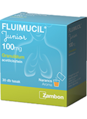Fluimucil Junior 100 mg granulátum 30 db