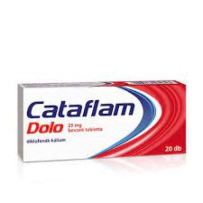 Cataflam dolo 25 mg tabletta 20 db