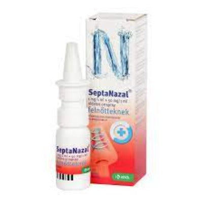 Septanazal 50 mg/ 1 ml oldatos orrspray felnőtteknek 10 ml