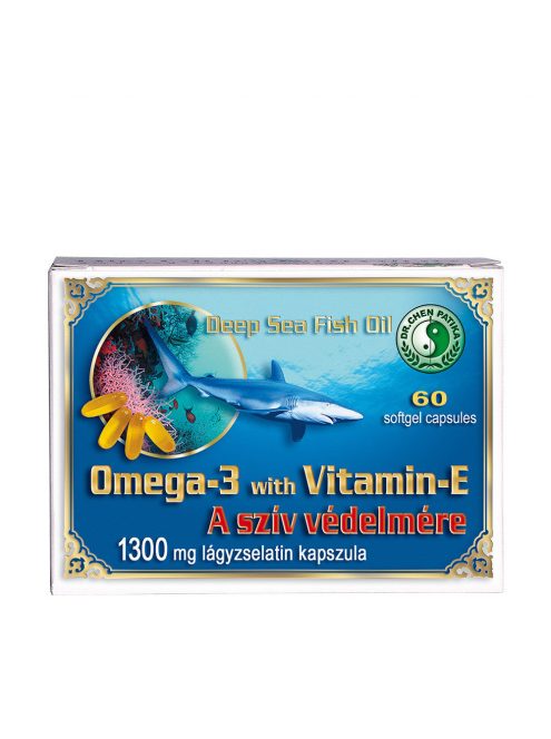 Dr Chen Omega3 E vitaminnal kapszula 60 db