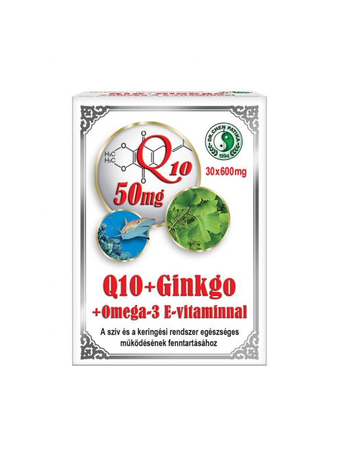 Dr Chen Q10 Ginko  Omega3 E vitamin kapszula 30 db