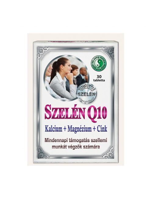 Dr Chen Szelén Q10 Kalcium Magnézium Cink tabletta 30 db