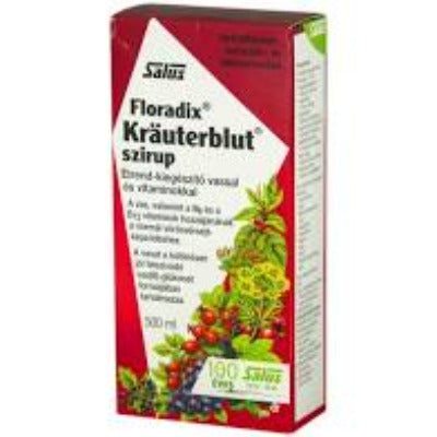 Floradix Krauterblut szirup vas és vitaminok 500 ml