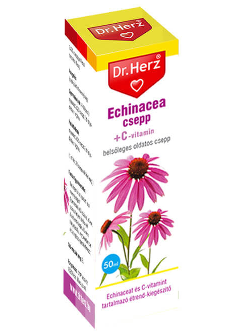 Dr Herz Echinacea csepp C vitaminnal 50 ml