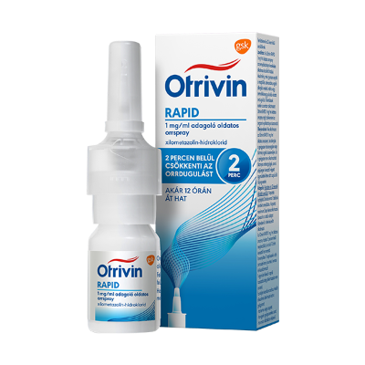 Otrivin Rapid 1 mg/ml adagolós oldatos orrspray 10 ml