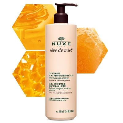 Nuxe Reve de miel ultra kényeztető testápoló -száraz, érzékeny bőr 400 ml