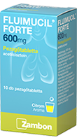 Fluimucil Forte 600 mg pezsgőtabletta 10 db