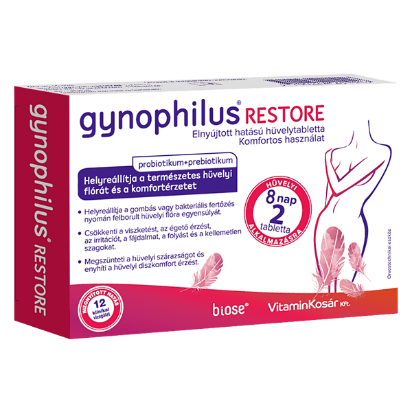 Protexin Gynophilus Restore hüvelytabletta 2 db