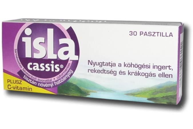 Isla Classic plus C vitamin szopogatós tabletta 30 db