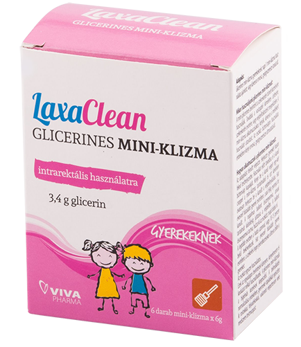Laxaclean gyerekeknek glicerines miniklizma 3,4 g
