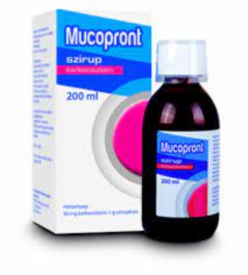 Mucopront 50 mg/g szirup 200 ml