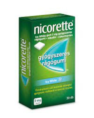 Nicorette Ice White 2 mg 30 db