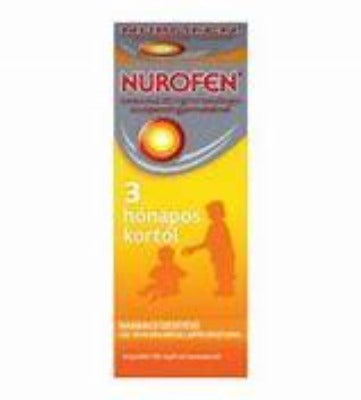 Nurofen narancsízű 20 mg/ml belsőleges szuszpenzió gyermekeknek 100 ml
