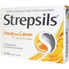 Strepsils Honey and Lemon szopogató tabletta 24 db