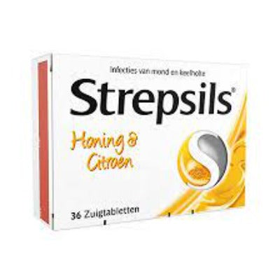 Strepsils Honey and Lemon szopogató tabletta 36 db