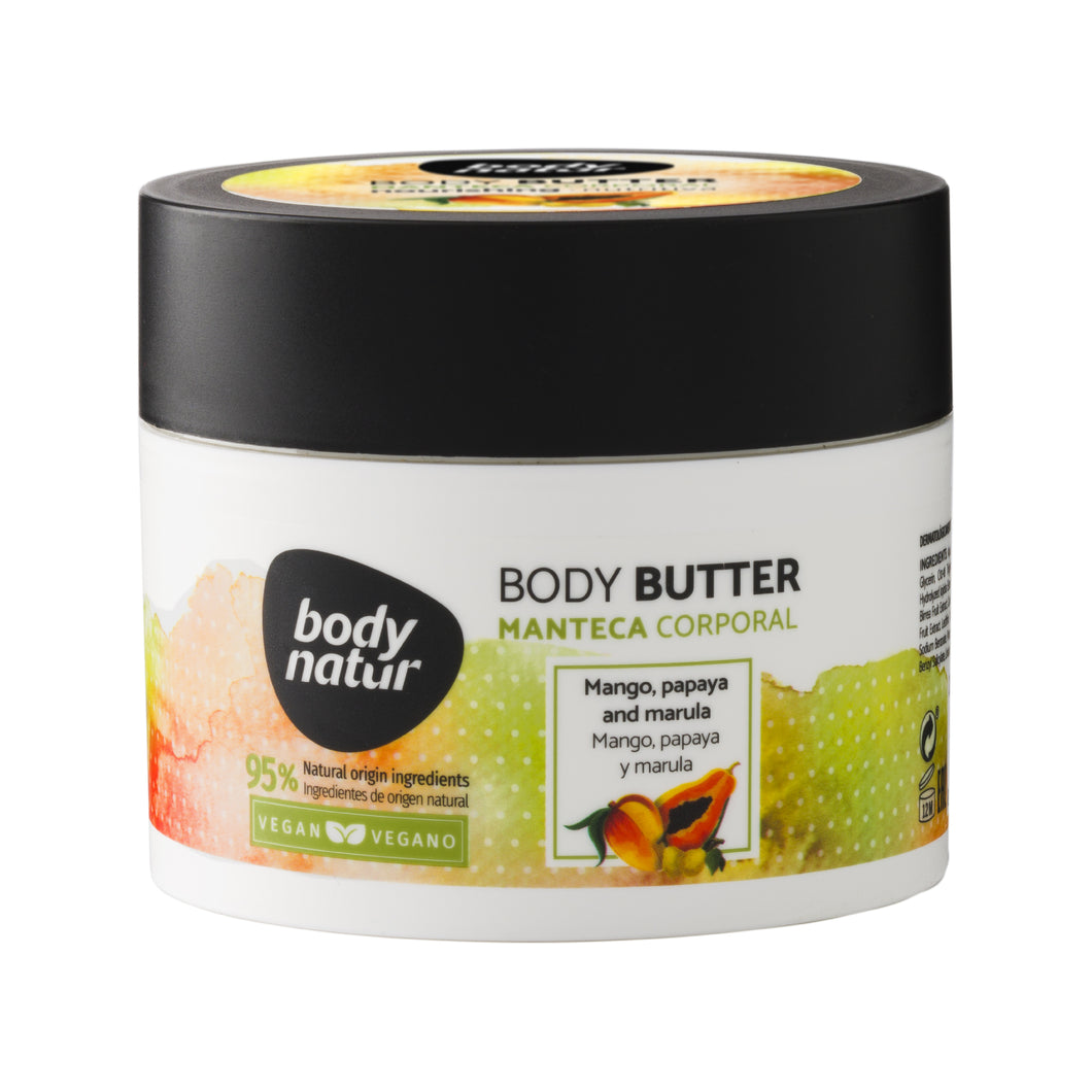 Body Natur BODY BUTTER testápoló mangó, papaya és marula olajjal 200ml