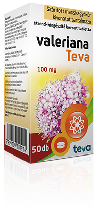 Valeriana 100 mg Teva Tabletta 50 db