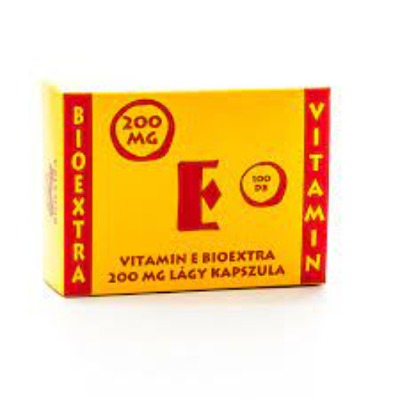 Vitamin E 200 mg Bioextra kapszula 100 db